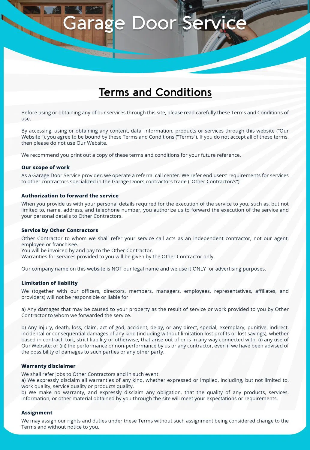 Capitol Garage Door Repair Service Lancaster, OH 740-238-4046 - terms-gr-10m